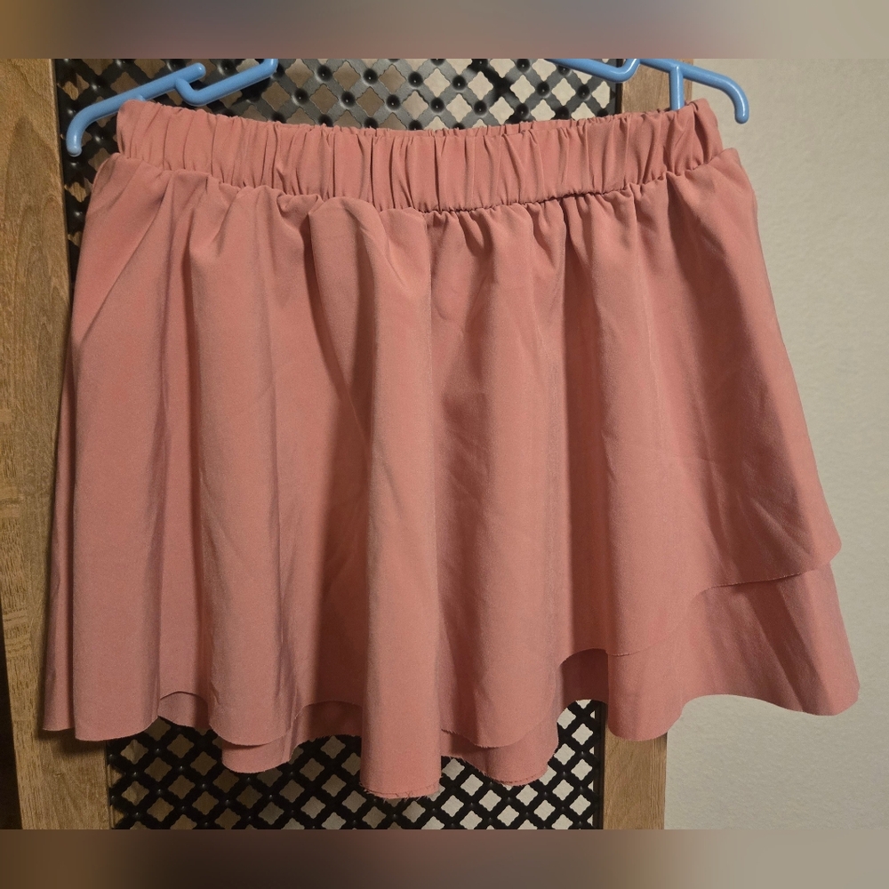 Fabkids Blush Pink Mini Skirt